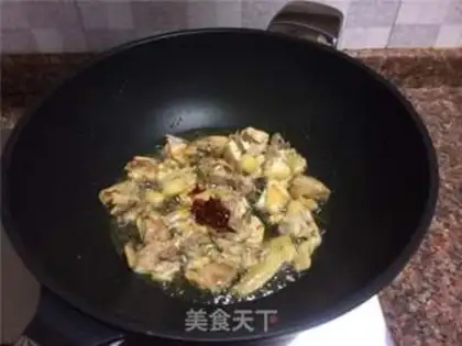 Make Pumpkin chicken step 6