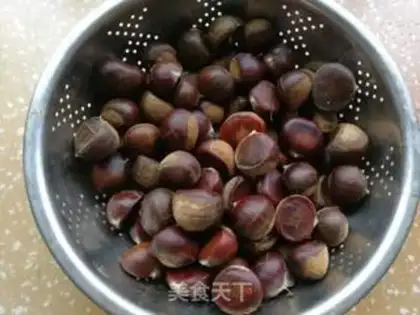 Make Fried chestnuts step 0