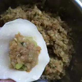 Make Roach pork dumplings step 7