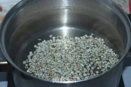Make Red bean rice soup step 2