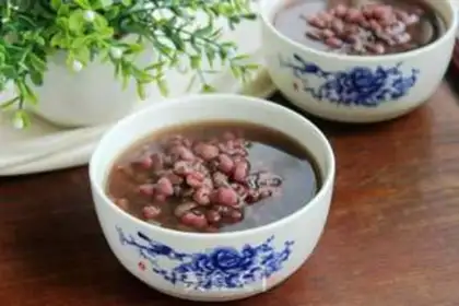 Make Red bean rice soup step 5