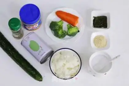 Make Sesame rice with broccoli step 7