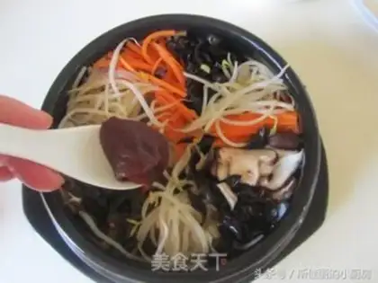 Make Korean rice step 11