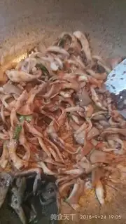 Make Mushroom shrimp sauce step 5