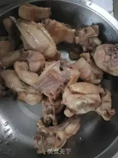 Make Chestnut chicken step 1