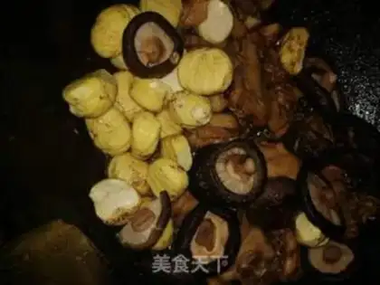 Make Chestnut chicken step 4