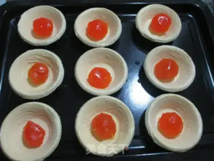 Make Salted egg yolk step 8