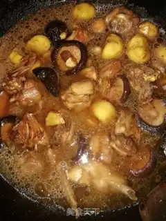Make Chestnut chicken step 5