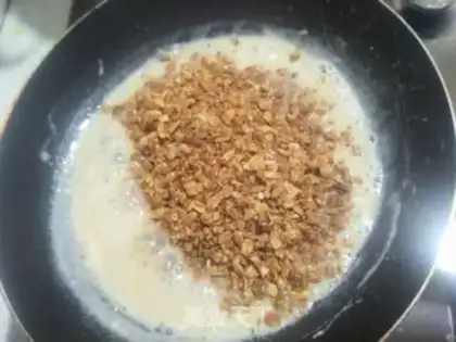 Make oatmeal energy bar step 5