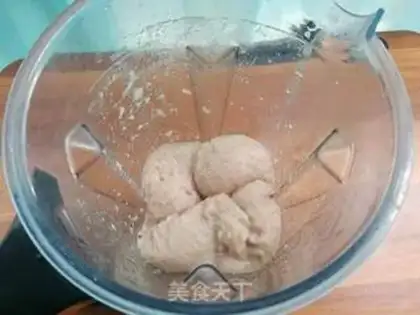 Make Fishballs for mushrooms step 1