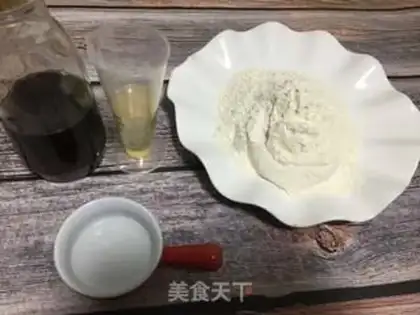 Make A wide moon cake step 0