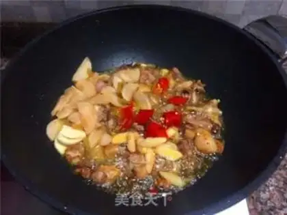 Make Roast radish duck step 5