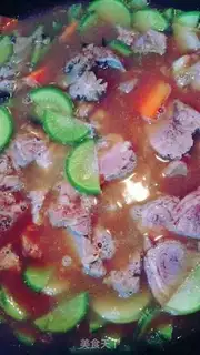 Make Roach beef soup step 7