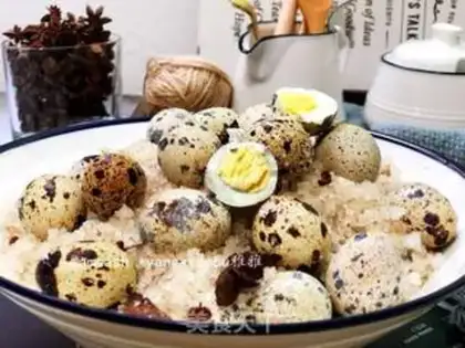 Make The salt is five cedar eggs step 11
