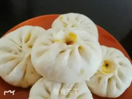 Make Butter meat buns step 13