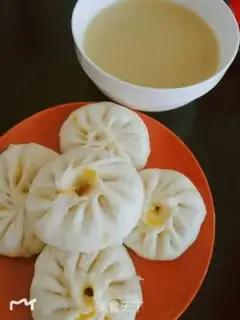 Make Butter meat buns step 15