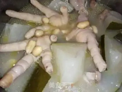 Make The peanut chicken feet step 5