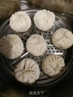 Make Blue buns step 11