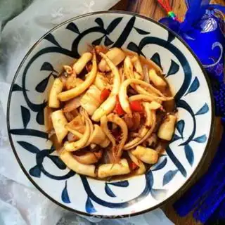 Make Soy sauce and squid step 6