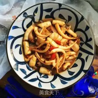Make Soy sauce and squid step 7