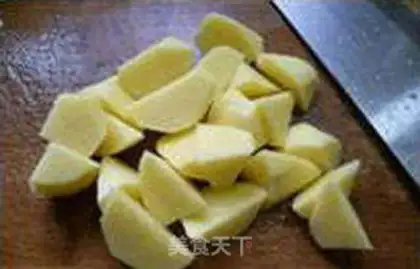 Make Burn potatoes white step 2