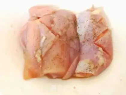 Make Orange chicken step 1