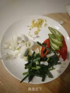 Make Spicy squid head step 4