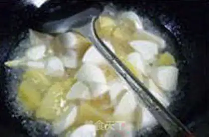 Make Burn potatoes white step 5