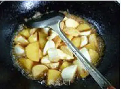 Make Burn potatoes white step 6