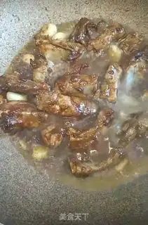 Make Three-juice chicken wing ribs step 8