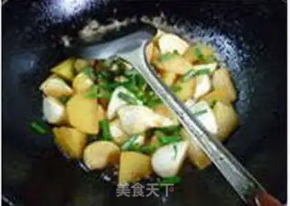 Make Burn potatoes white step 7
