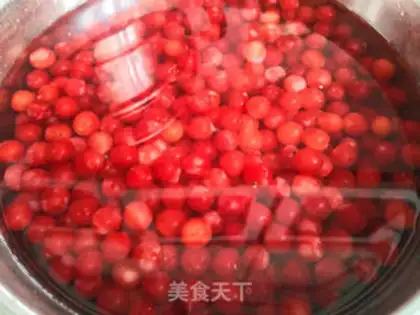 Make Cherry popsicle step 0
