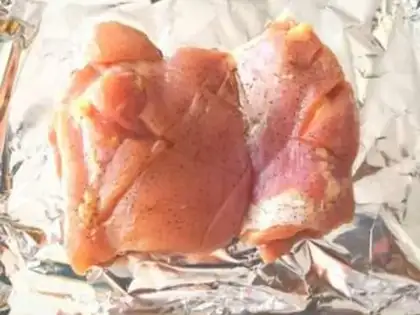 Make Orange chicken step 4