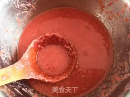 Make Cherry popsicle step 4