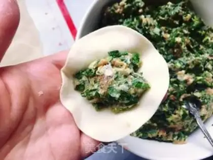 Make Pork dumplings step 6
