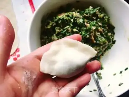 Make Pork dumplings step 7