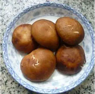 Make The rice mushroom meatballs step 1