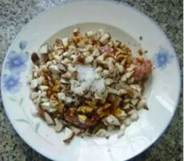 Make The rice mushroom meatballs step 5