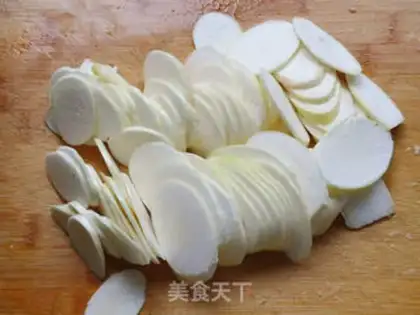 Make Pork fried white step 1