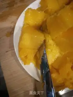 Make Coconut fruit and milk tea step 1