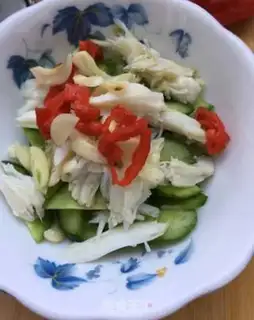 Make Crab with cucumber step 5