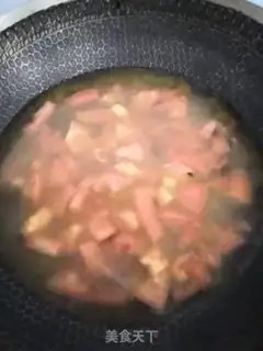 Make Tomato egg noodles step 4