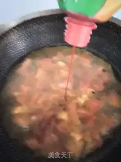 Make Tomato egg noodles step 5