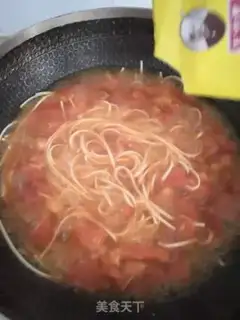 Make Tomato egg noodles step 7