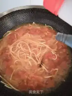 Make Tomato egg noodles step 8