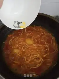 Make Tomato egg noodles step 10