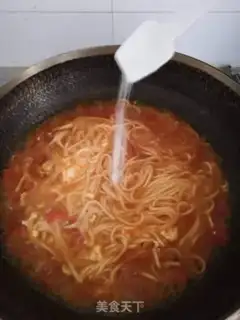 Make Tomato egg noodles step 11