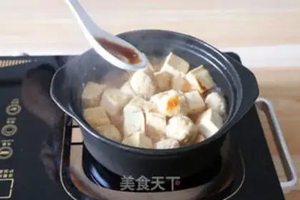 Make Meatball tofu pot step 9