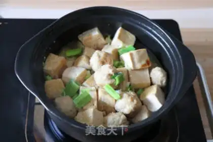 Make Meatball tofu pot step 10