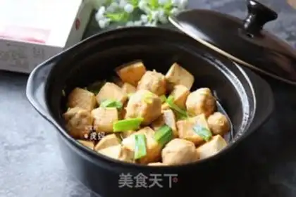 Make Meatball tofu pot step 11